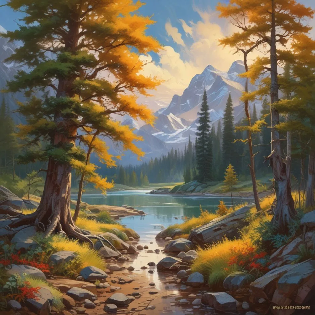 Как работать с цветовой гаммой в акварели для создания гармоничных пейзажей