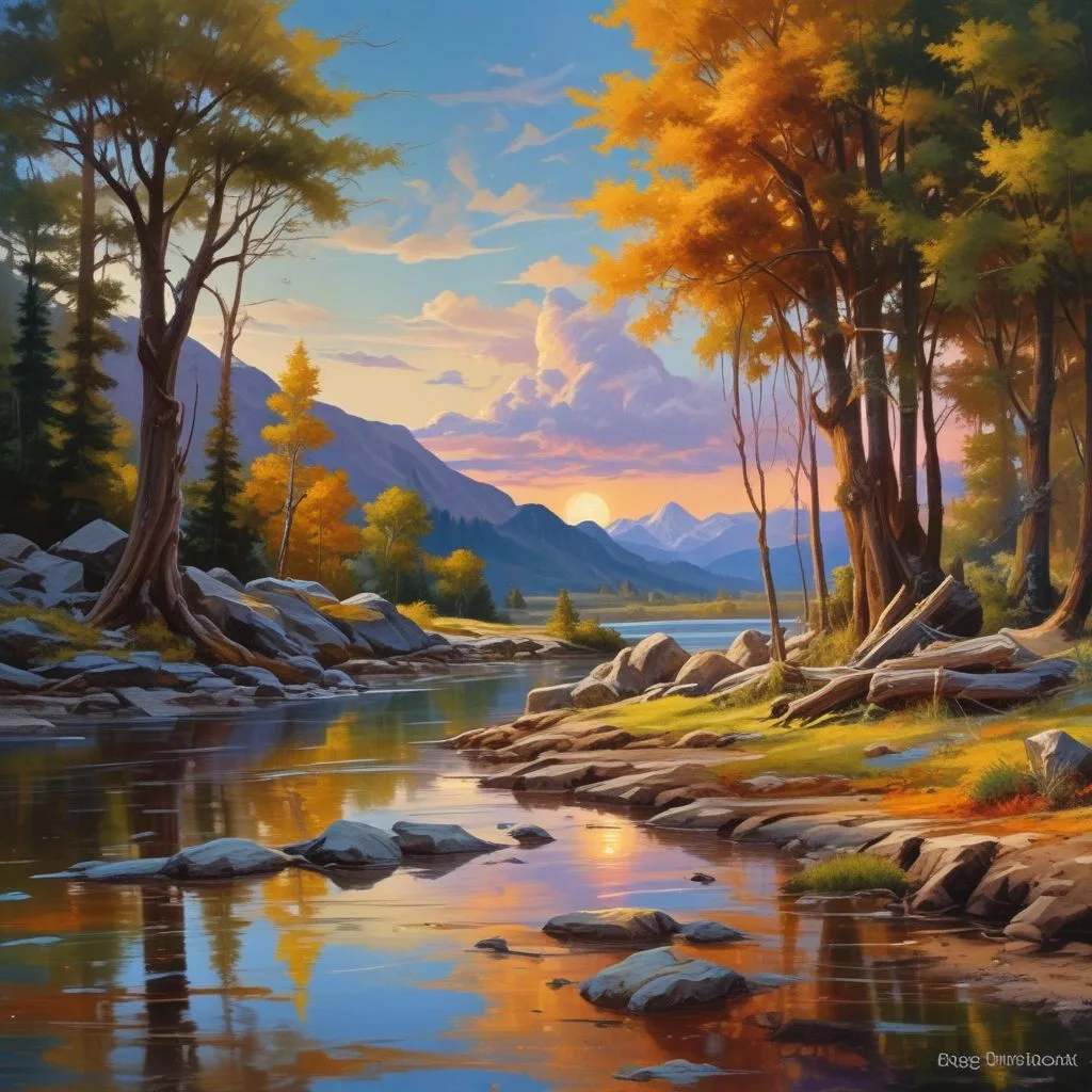 Как создать акварельный эффект в масляной живописи с помощью специальных техник и материалов.