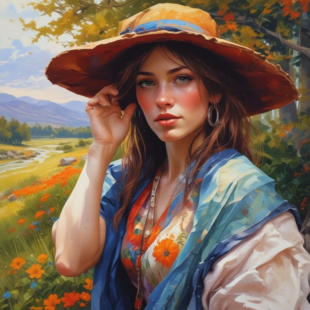 Как создать текстуру в живописи с помощью пасты и геля для акриловой краски.