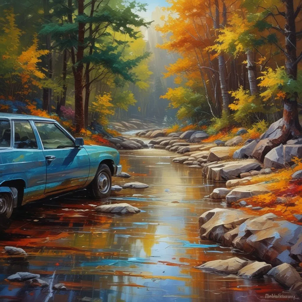 Как создать эффект текстуры в живописи с помощью смеси материалов и техник.