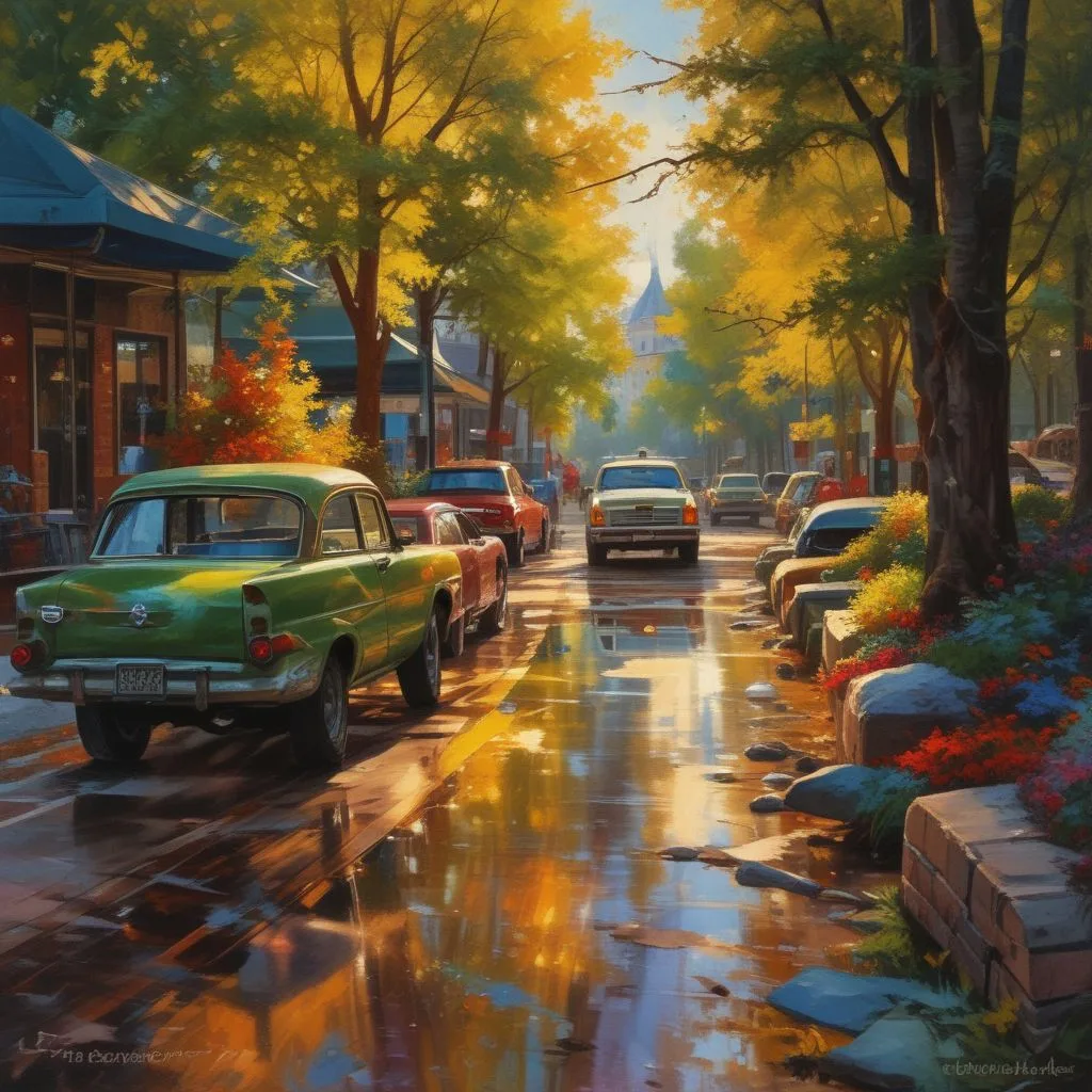 Техника глазирования в живописи что это такое и как использовать ее в создании картин маслом и акрилом.