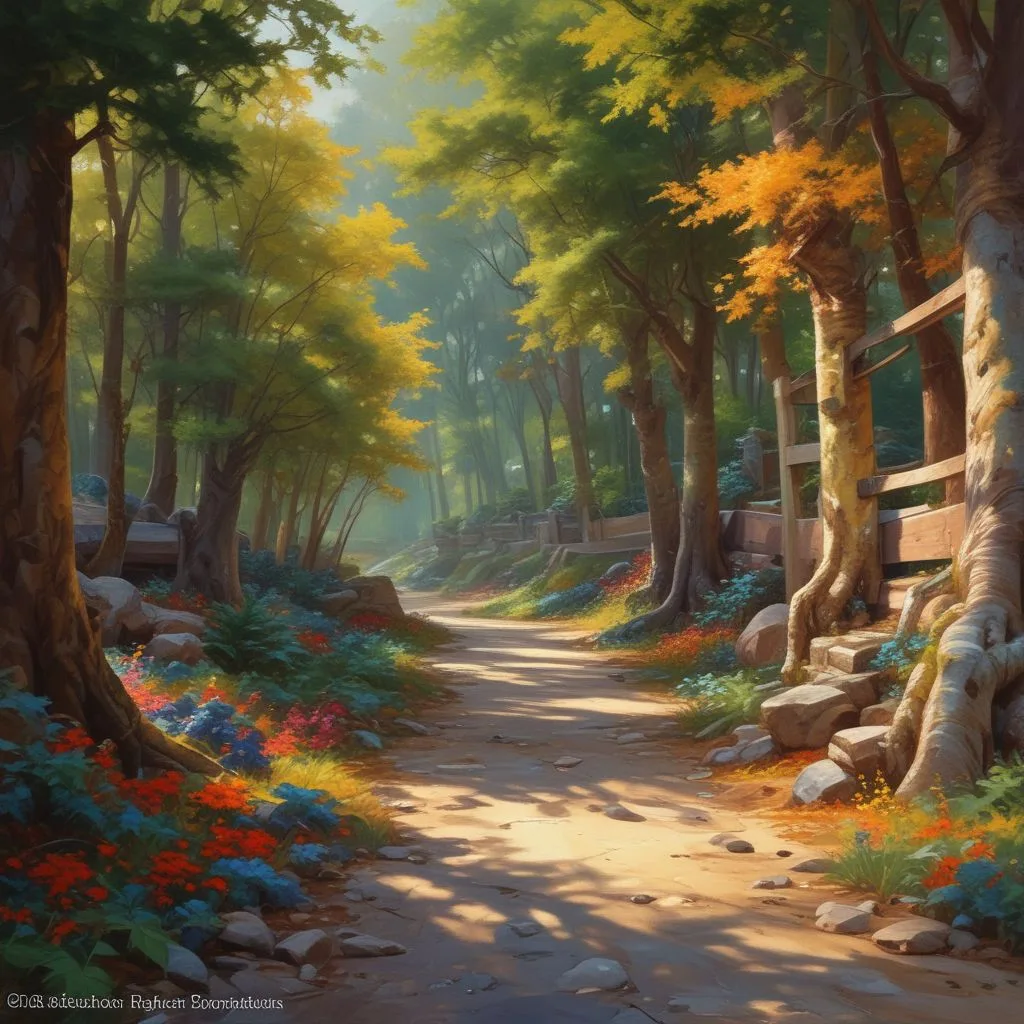 Техника создания иллюзии глубины в пейзажной живописи маслом.