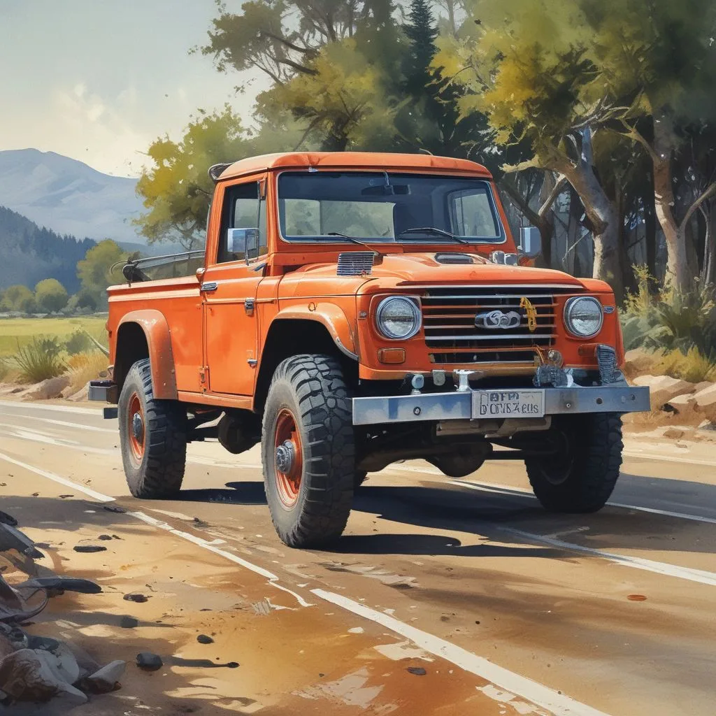 Техника сухой кисти в акварельной живописи для создания текстурных эффектов.