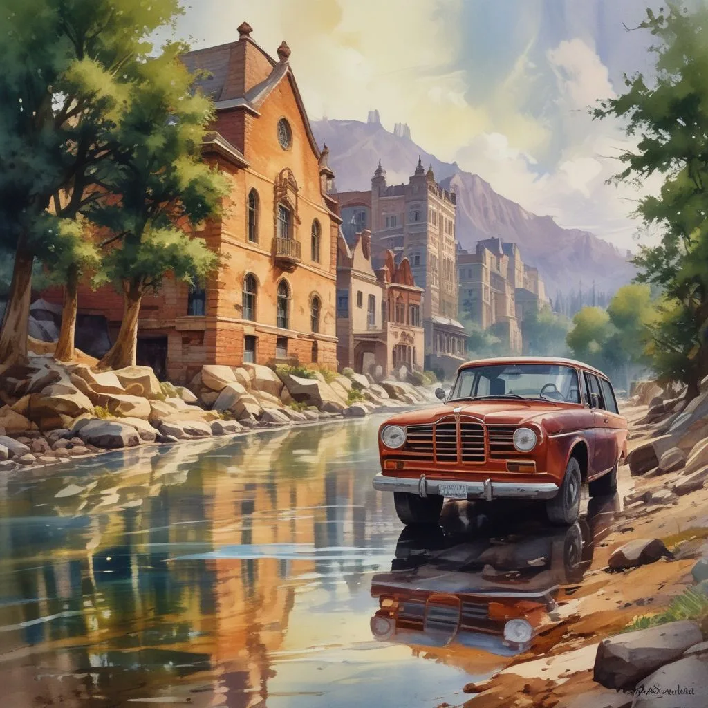 Техника сухой кисти в акварельной живописи и ее применение для достижения текстуры и объемности.