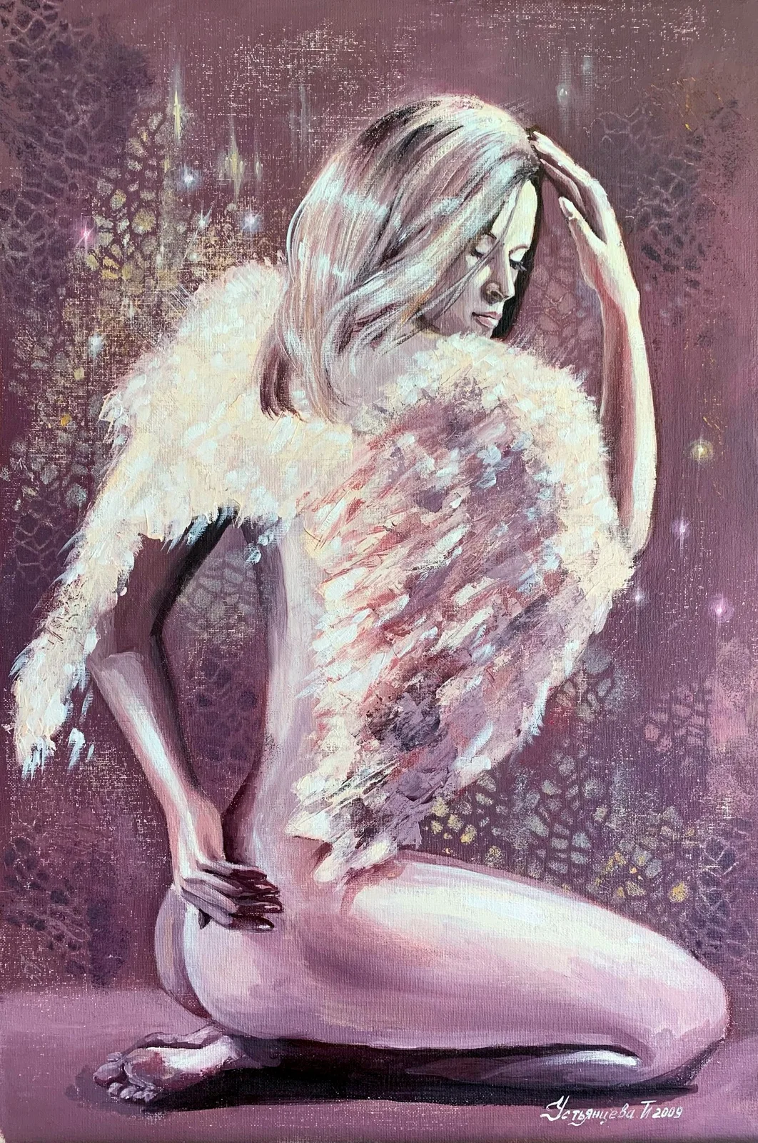 Картина «"Ангел"» — Татьяна Устьянцева, Жанровая живопись, аукцион Artstore
