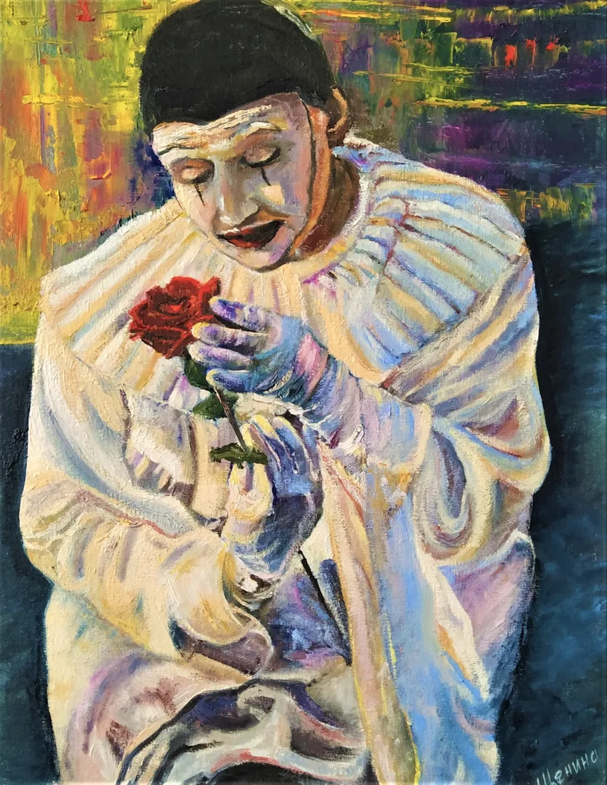 Картина «По мотивам картины Марко Ортолана» — Маргарита Щенина, Жанровая живопись