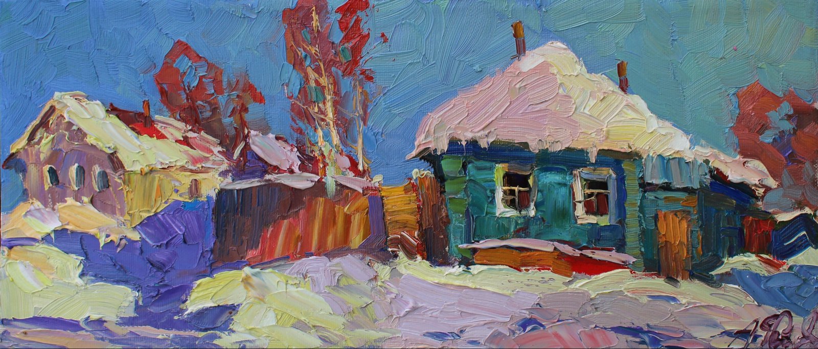 Под вечерним солнцем