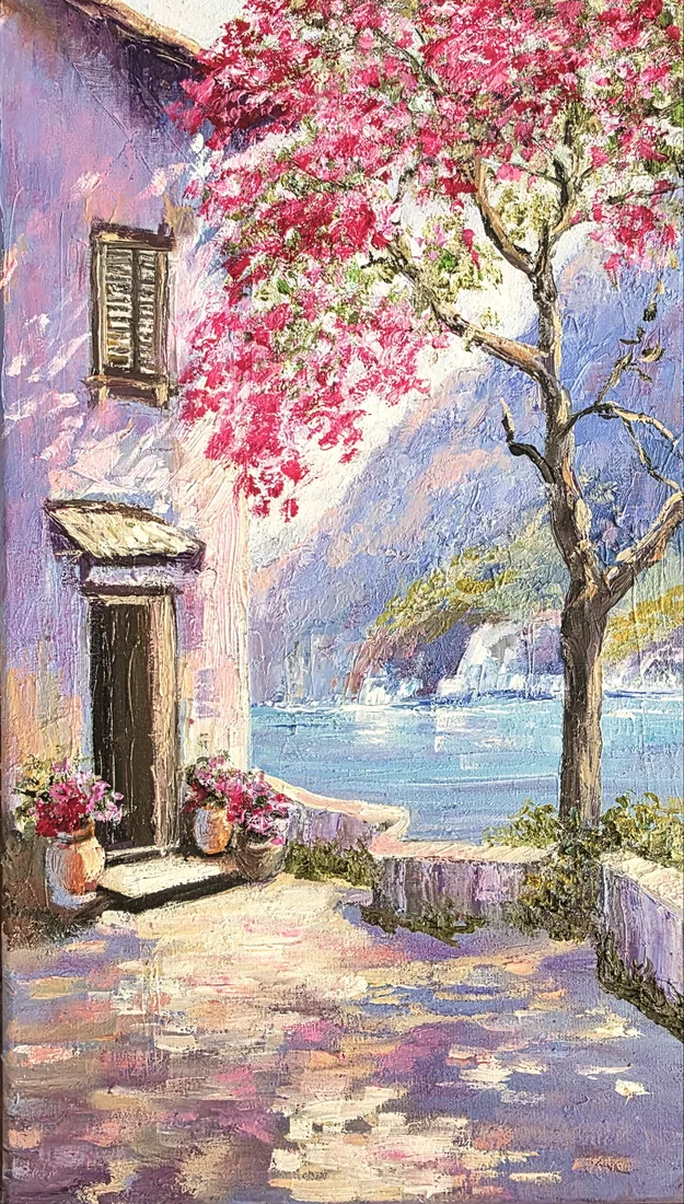 Картина «"Райский уголок"» — Маргарита Щенина, Пейзаж