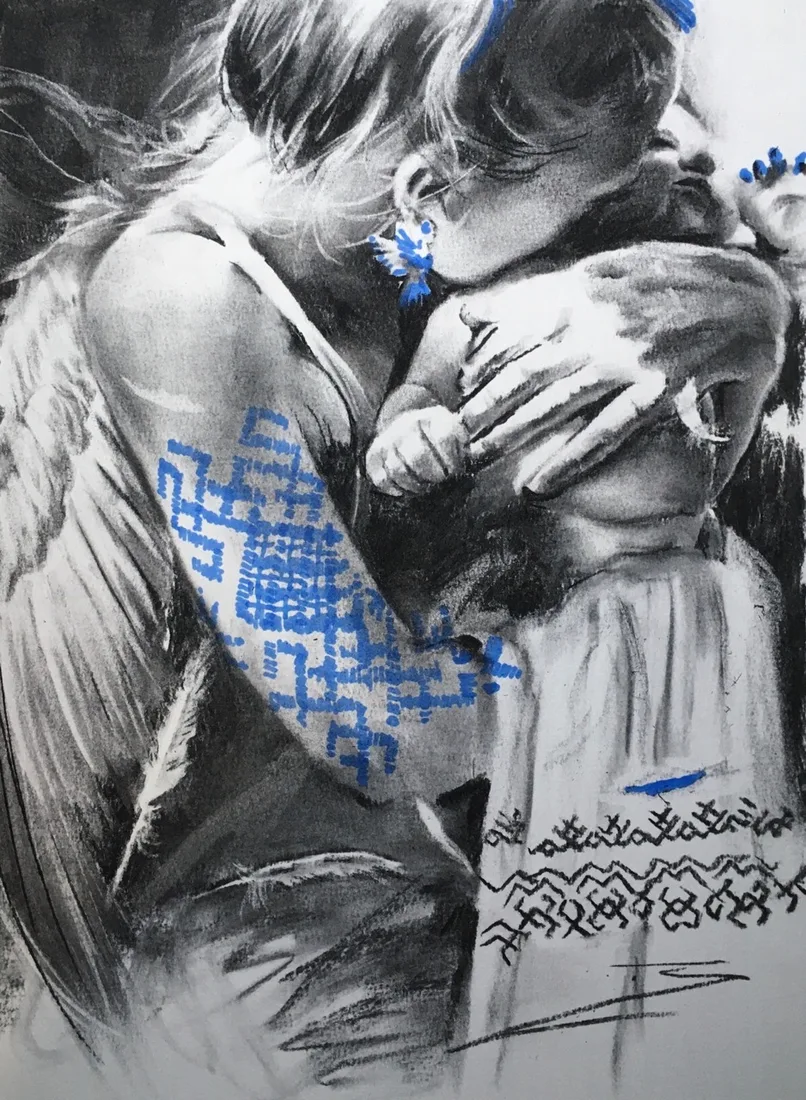 Картина «" Сберегла"» — Павел Забудько, Другое