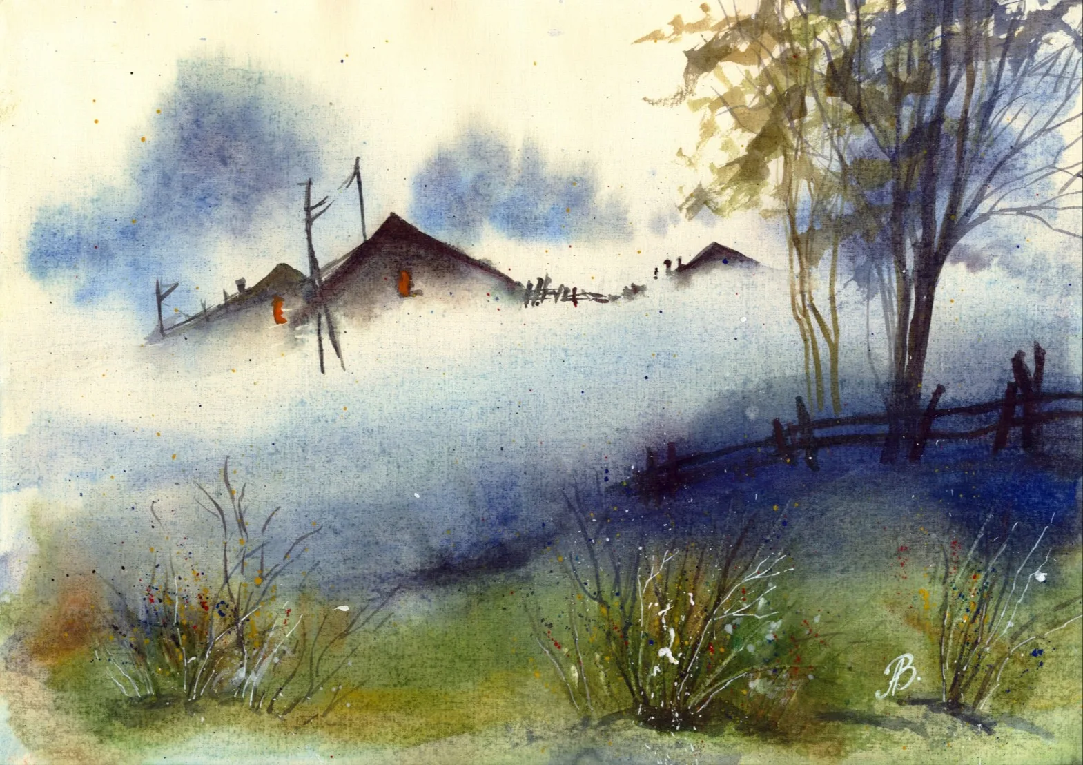 Картина «Утро туманное» — Алла Валежина, Пейзаж, Акварель Утро туманное (по мотивам МК Ибряева)
Бумага: Palazzo 260 g/m²
Разме…