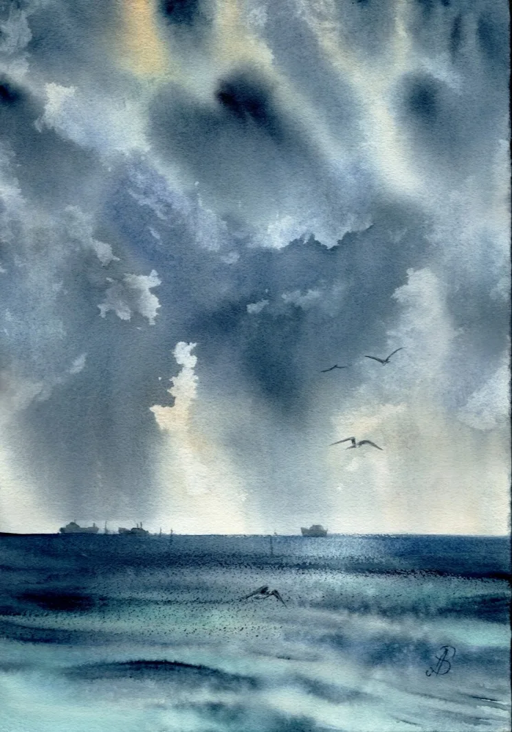 Перед горозой