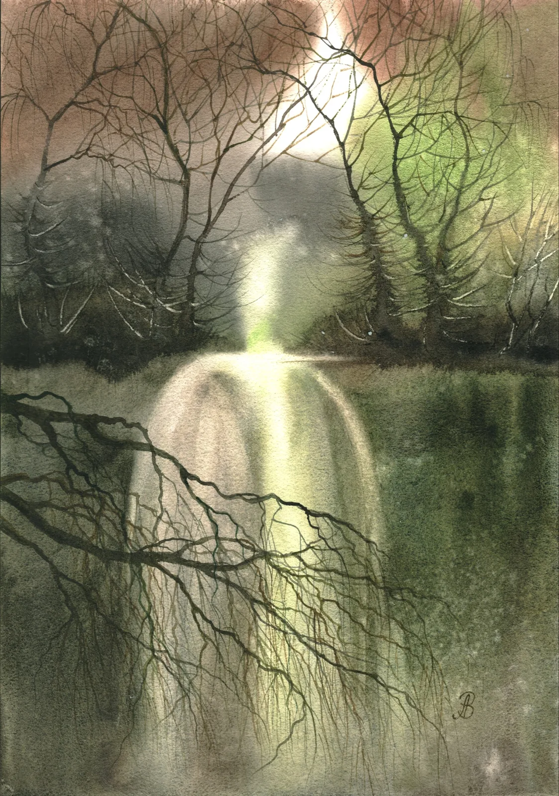 Картина «Тайна леса» — Алла Валежина, Пейзаж, Название: Тайна леса
Техника: Акварель
Бумага: Baohong 300 g/m², 100% хлопок…