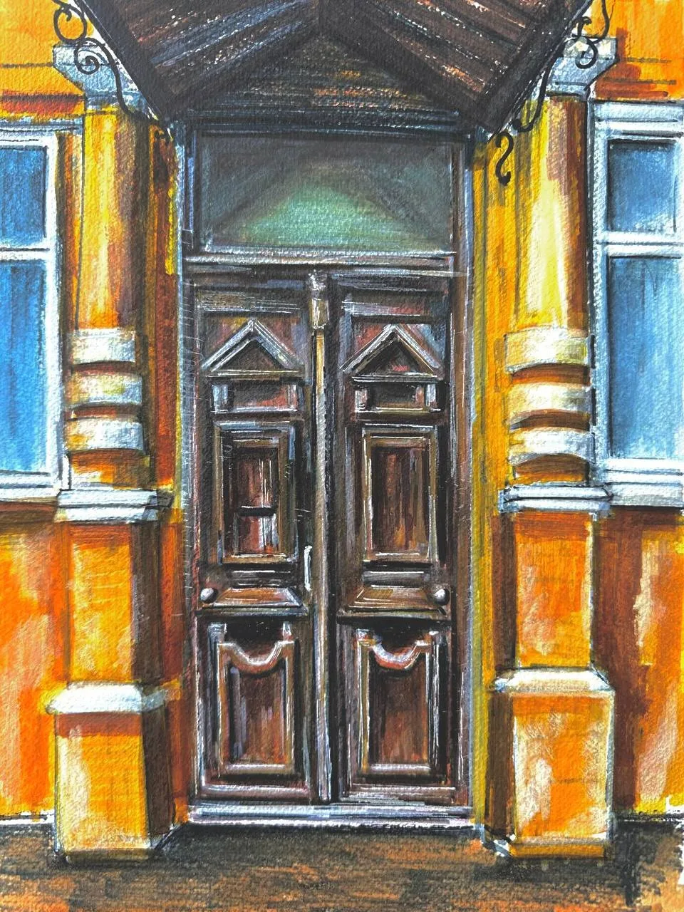 Работа Ксения Ельчанинова