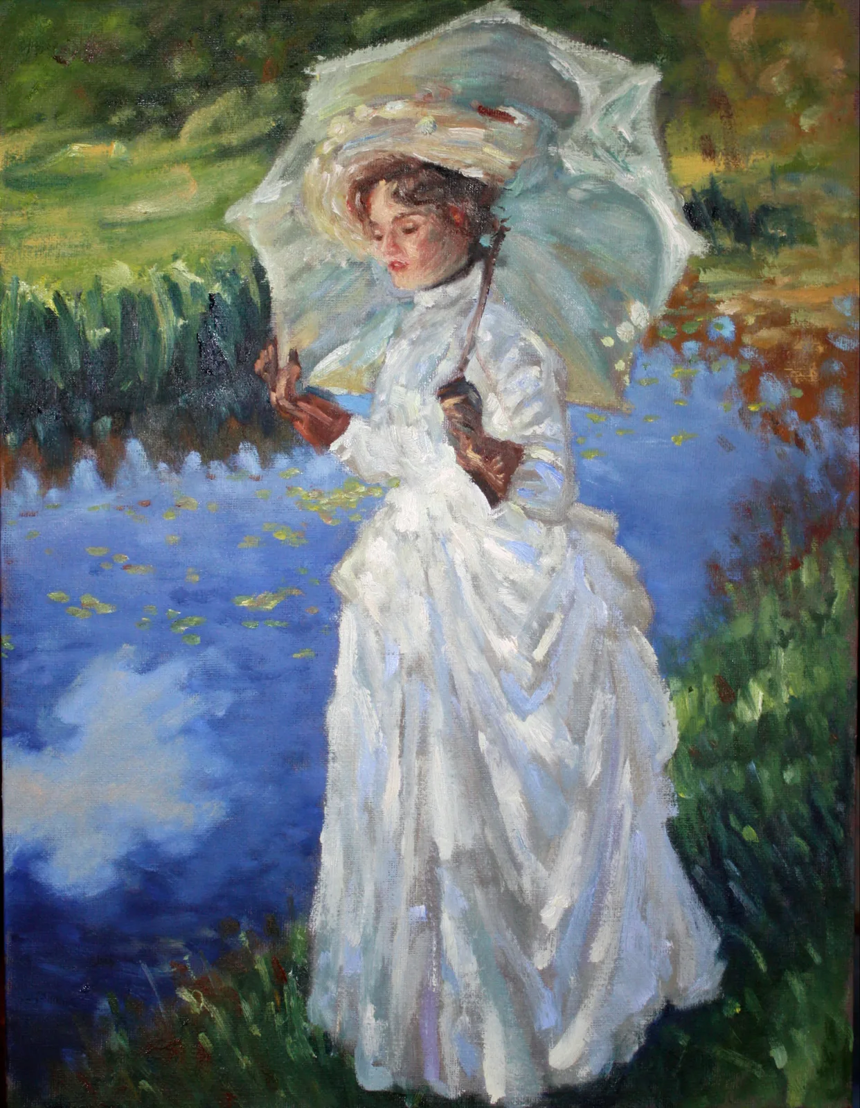 Картина «Свободная копия "Утренняя прогулка"» — Анастасия Воинская, Жанровая живопись, Свободная копия "Утренняя прогулка", Джон Сингер Сарджент.
Яркая, светлая, сол…