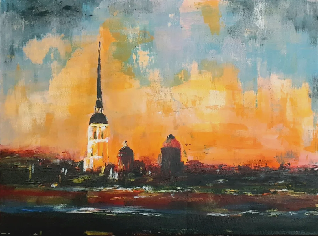 Картина «Питер» — Константин Злобин, Пейзаж, Холст на подрамнике. Аартина находится в Ставрополе