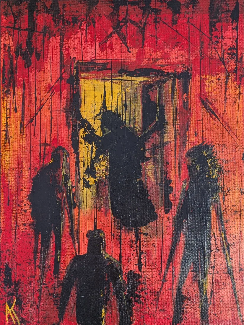 Картина «Извне» — Алексей Крузе, Абстракция