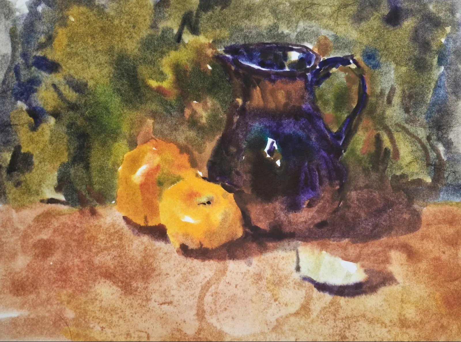 Картина «Синий кувшин» — Светлана Родионова, Натюрморт, В картине "Синий кувшин" Светланы Родионовой цвет играет важную роль в создании…