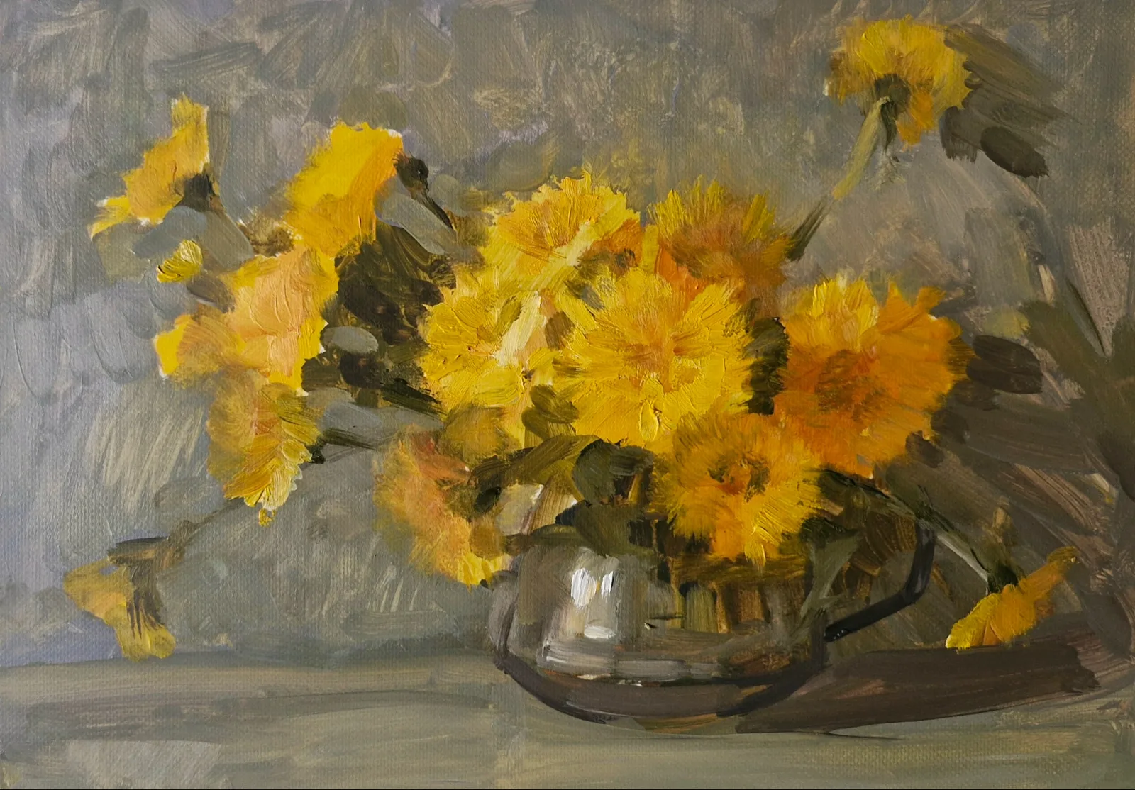 Картина «Одуванчики» — Светлана Родионова, Натюрморт, аукцион Artstore