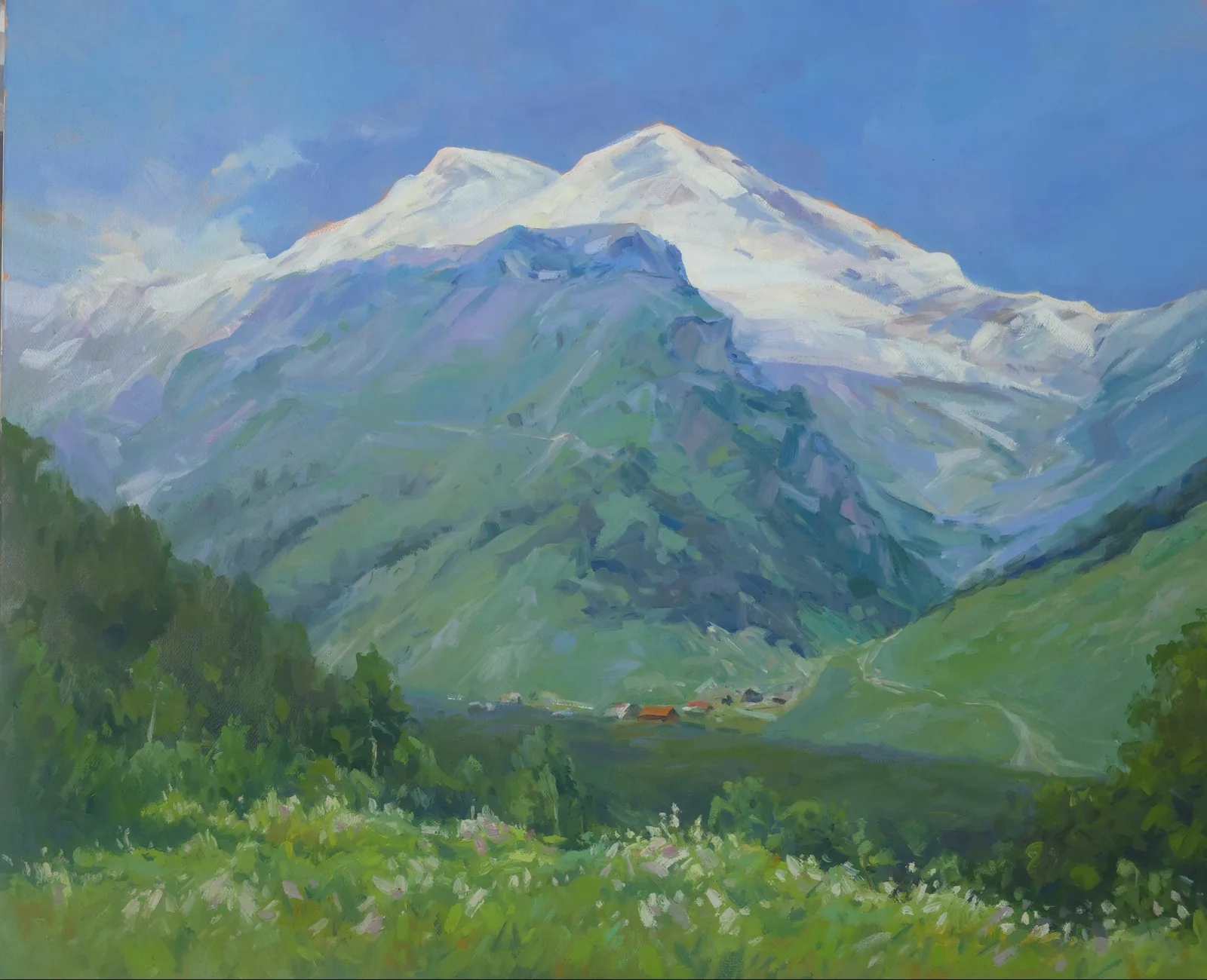 Картина «"Эльбрус"» — Анастасия Карпова, Пейзаж, аукцион Artstore