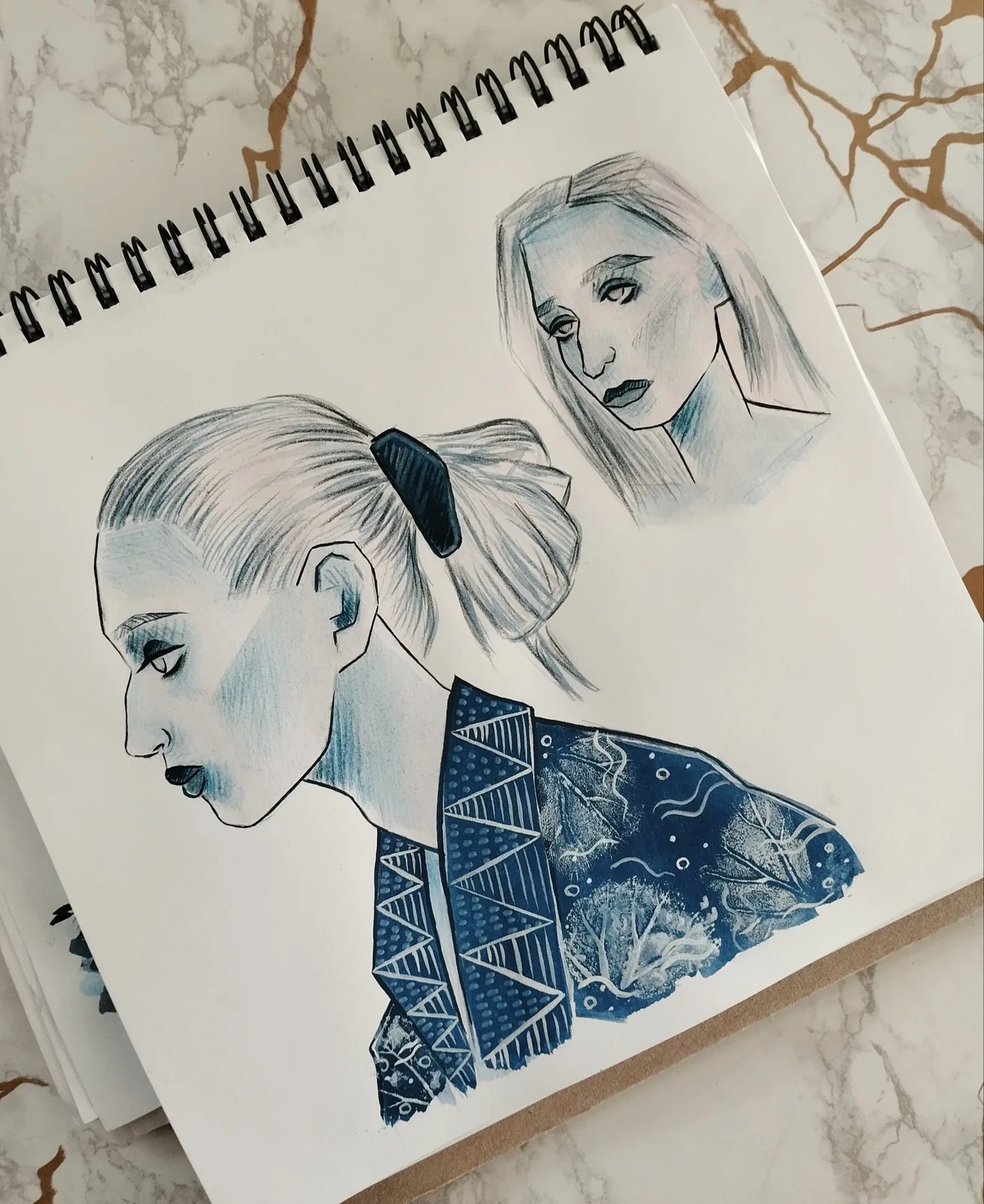 Картина «Незнакомка...» — Лера Гугуева, Портрет, аукцион Artstore