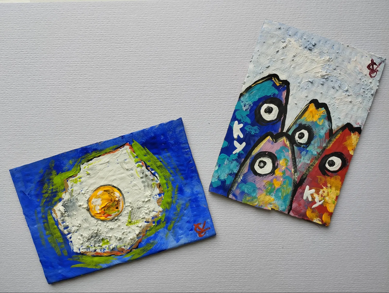 Картина «"Завтрак на Дону "» — Лера Гугуева, Натюрморт, Дриптих "Завтрак на Дону"
Миниатюры

1 - "Шамайка" царская рыба, почувствуйт…