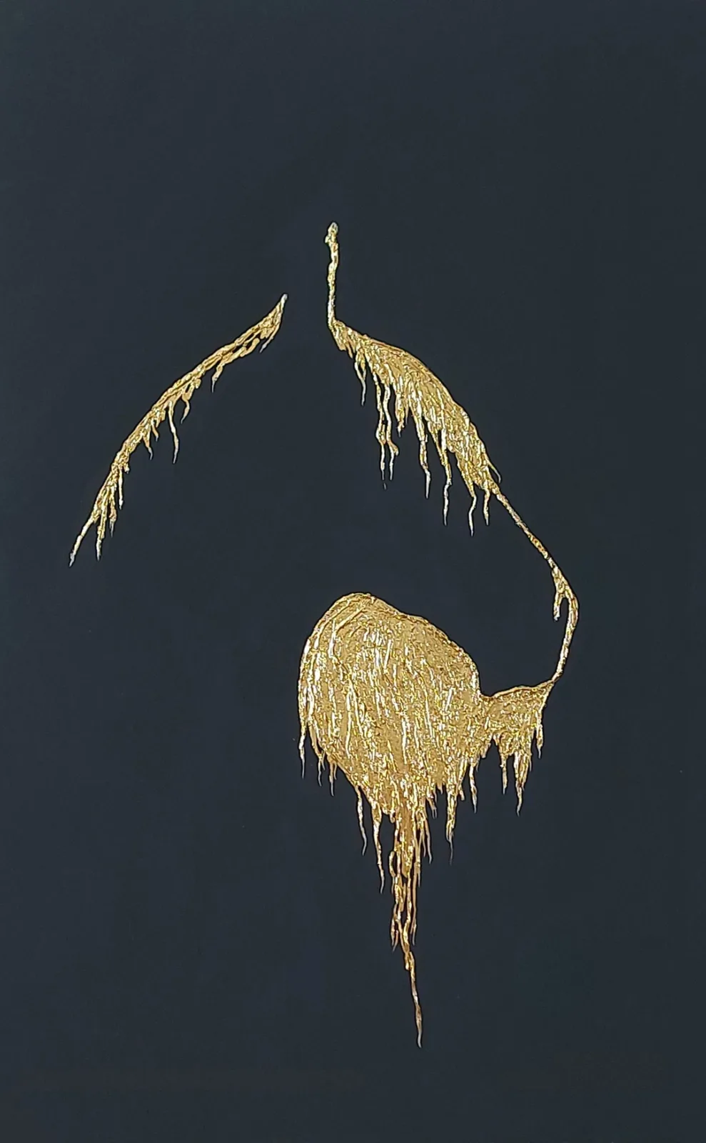 Картина «Конь» — Светлана Бусе, Анималистика, Золотой силуэт на чёрном матовым фоне.
Обьемная картина с текстурной пастой и …