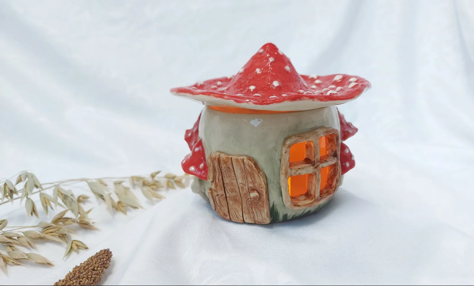 Картина «Подсвечник Сказочный домик» — Светлана Бусе, Керамика, Домик-мухоморчик.
Подсвечник, ночник, декоративная фигурка.
Сказочный домик в…