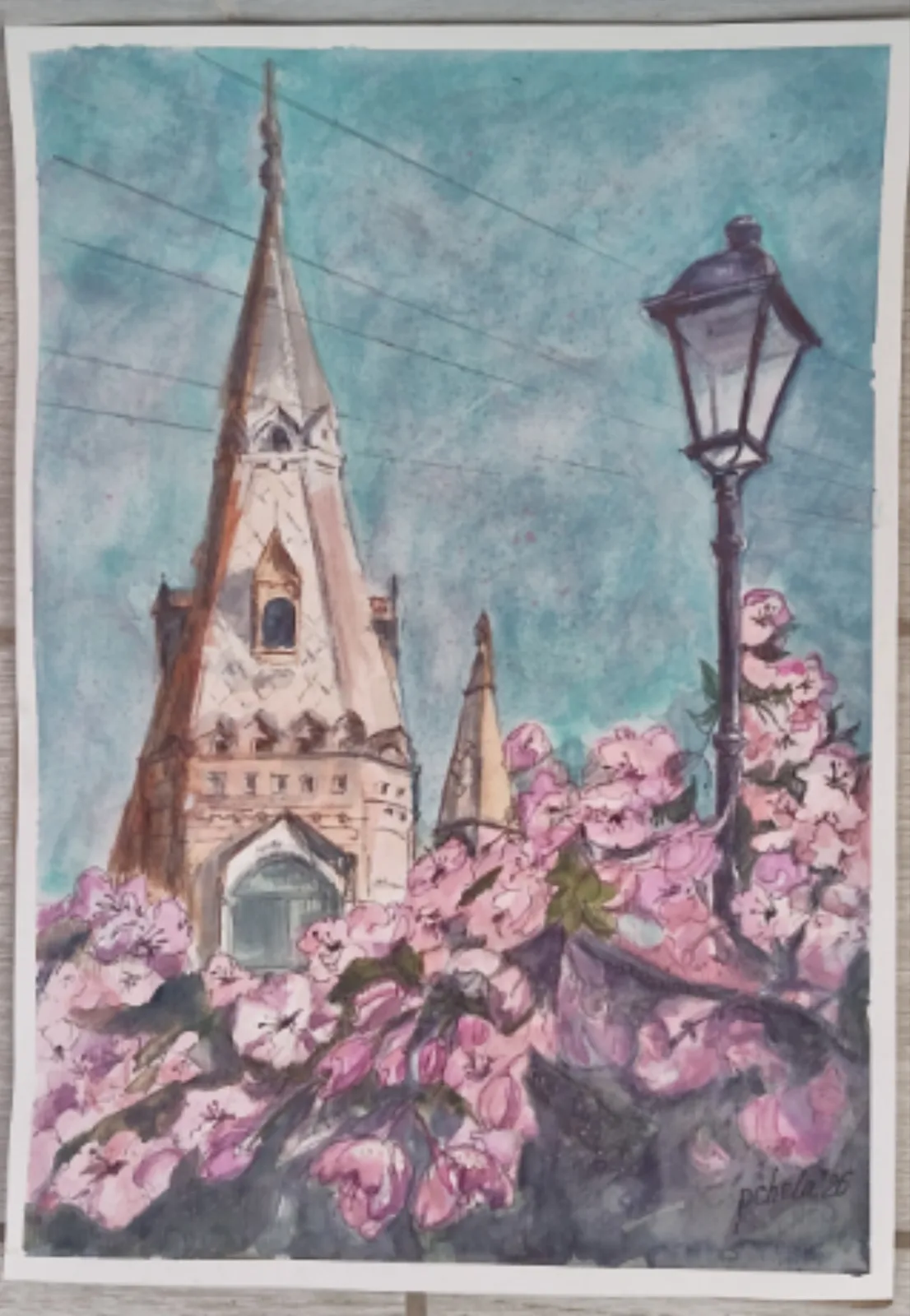 Работа Валентина Пчелина