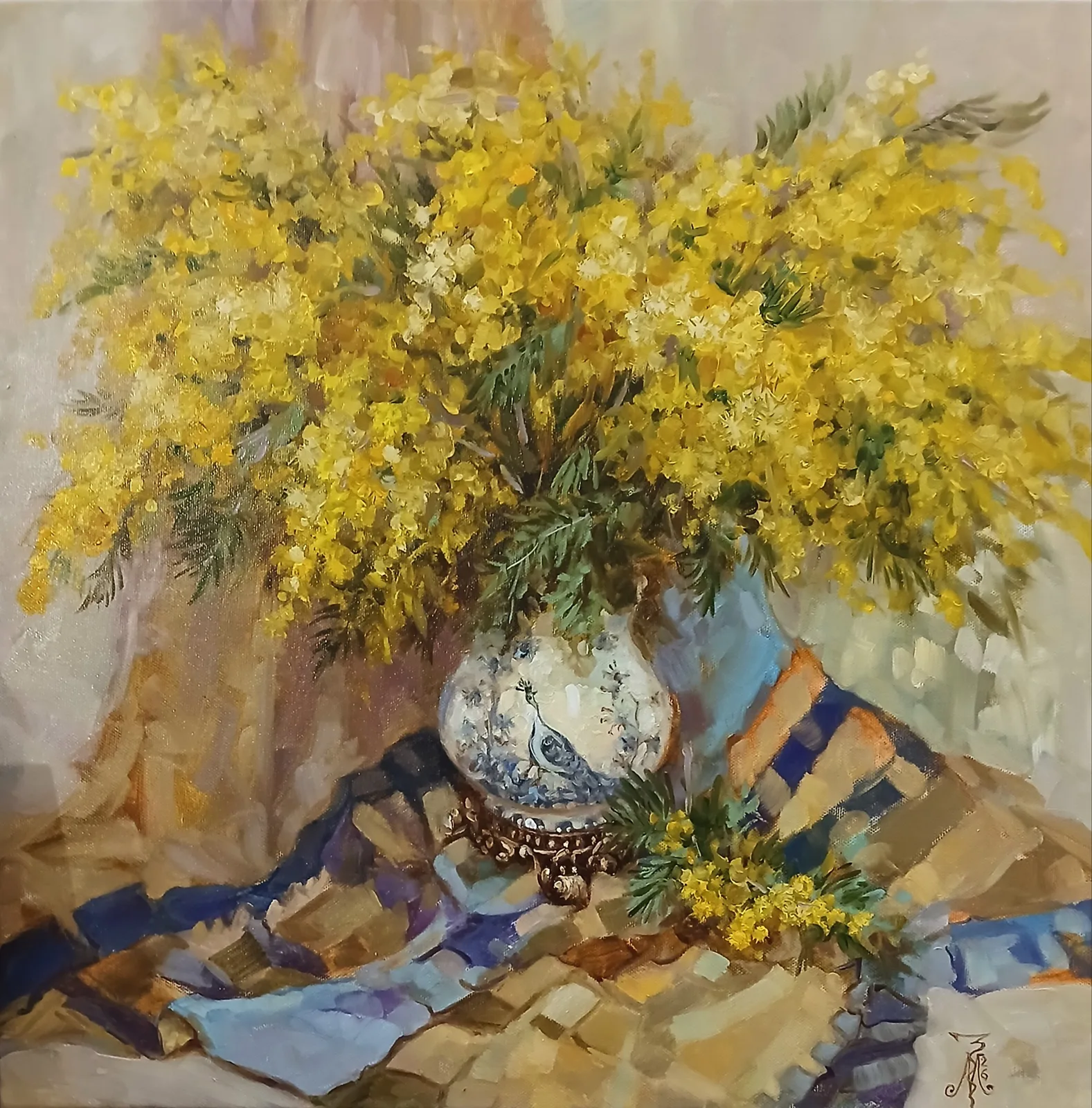 Картина «"Золотые брызги Солнца"» — Марина Злобина, Натюрморт, аукцион Artstore