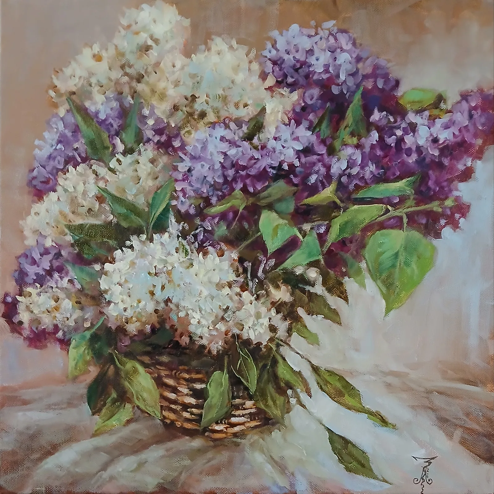 Картина «"Сиреневый букет"» — Марина Эмзе(Злобина), Натюрморт, Авторская. Холст на подрамнике.
Сохнет, отправка 31 августа