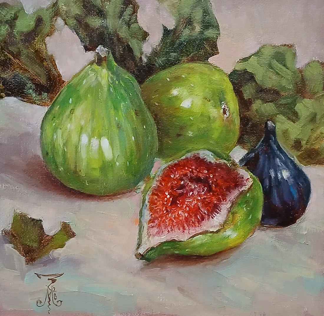 Картина «"Королевский инжир"» — Марина Эмзе(Злобина), Натюрморт, Авторская, с натуры. Холст на картоне.
Свежая, сохнет, отправка возможна с 23 …