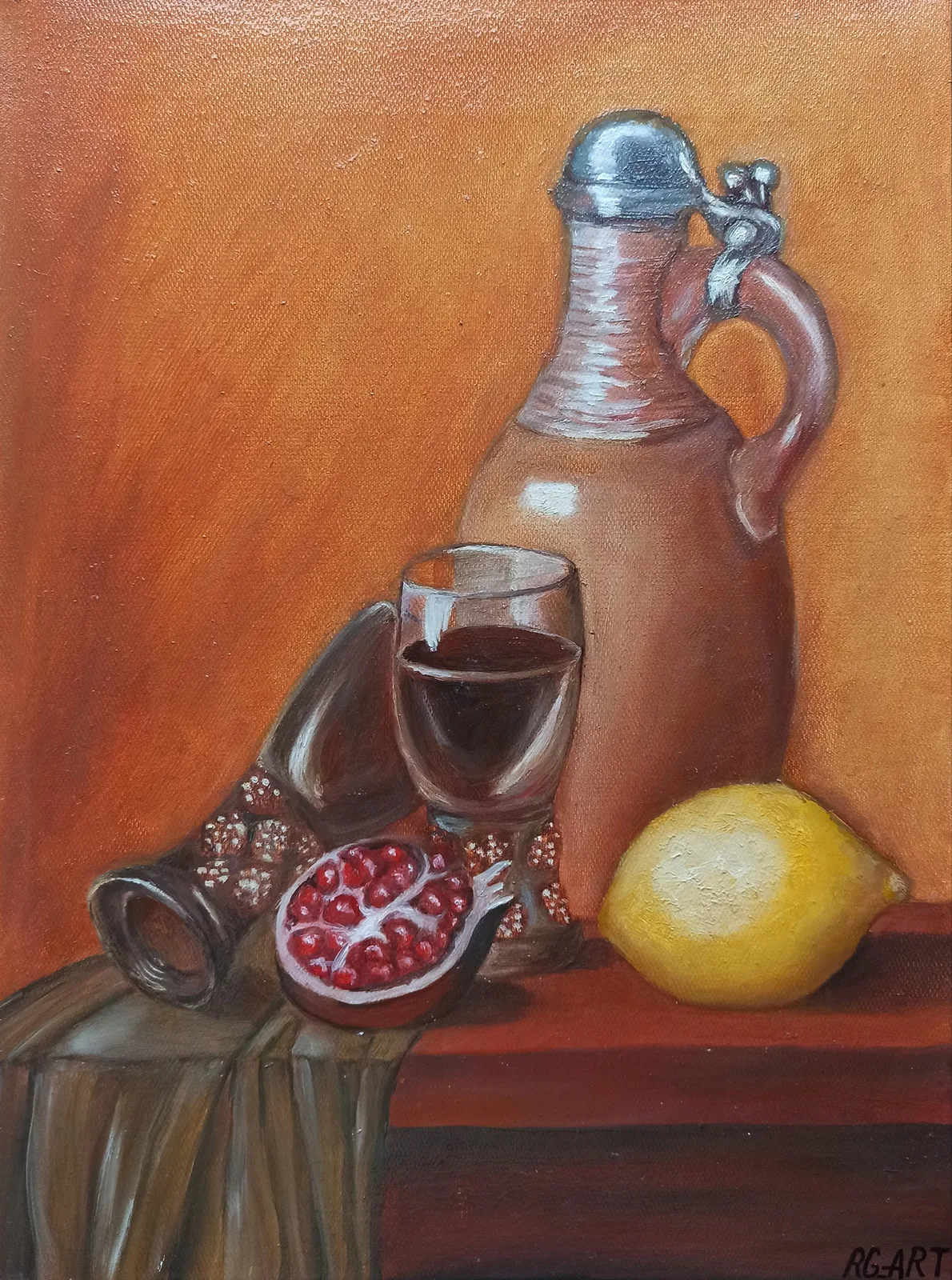 Картина «Кувшинчик» — Галина Рябчикова, Натюрморт, аукцион Artstore