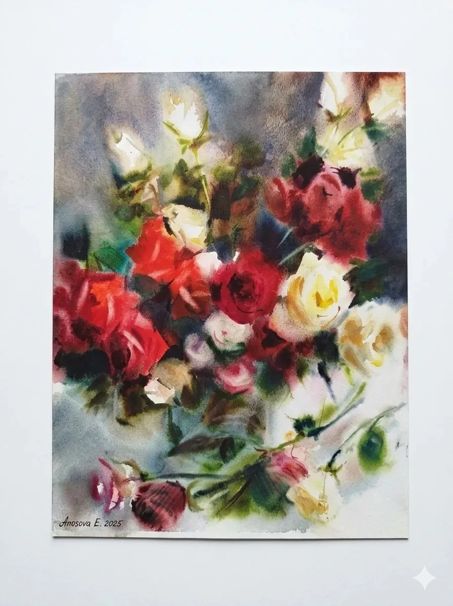 Февральские розы