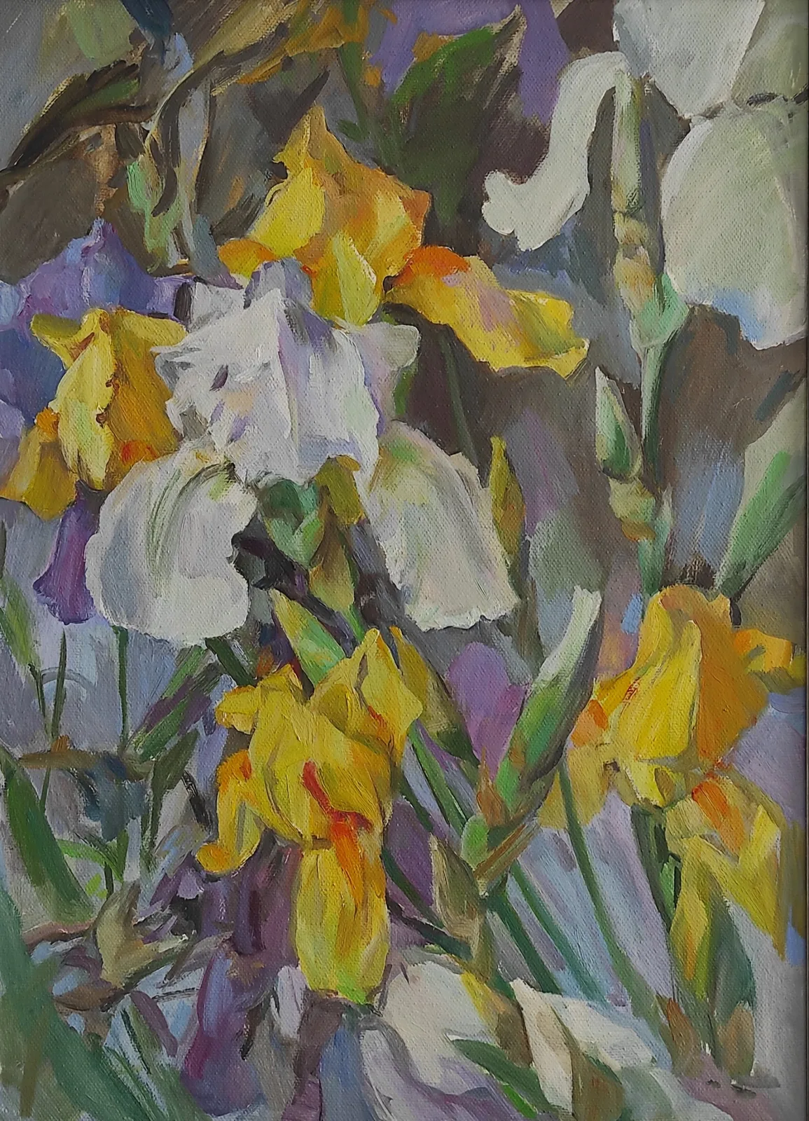 Картина «Ирисы» — Екатерина Охрименко, Другое, аукцион Artstore