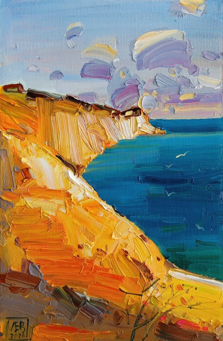 Картина «"Мыс"» — Екатерина Ляшко, Пейзаж