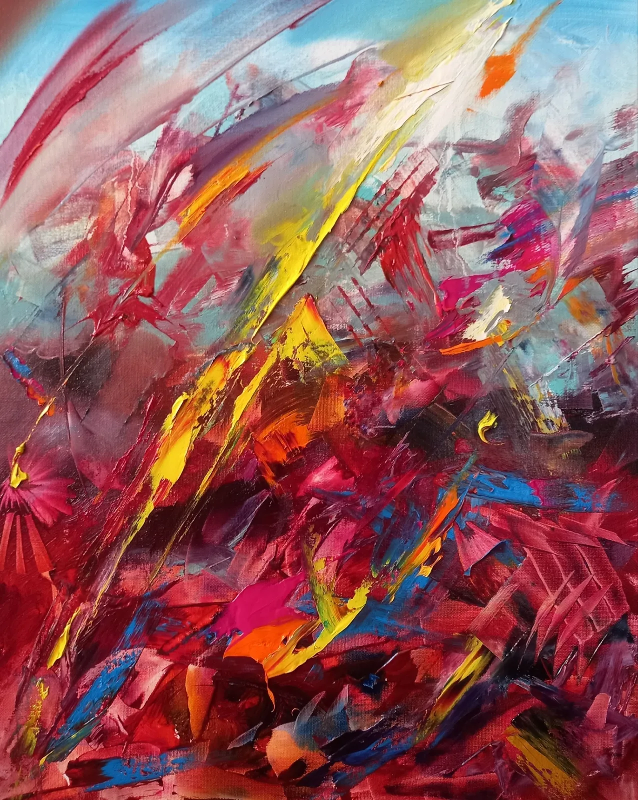 Картина «"Симфония бариста в тональности терпкости и одиночества"» — Сергей Могилевский, Абстракция, аукцион Artstore