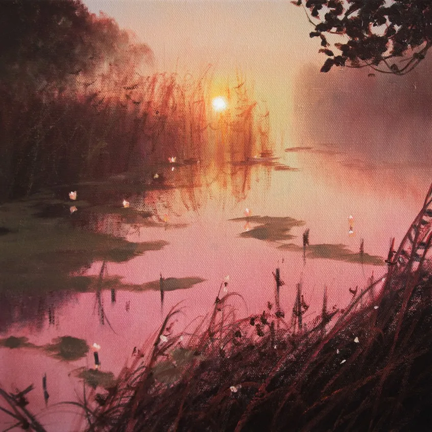 Картина «Тишь» — Анатолий Ким, Пейзаж, - холст на подрамнике. 30*30 см.
- галерейная натяжка холста.
- масло.
- пок…