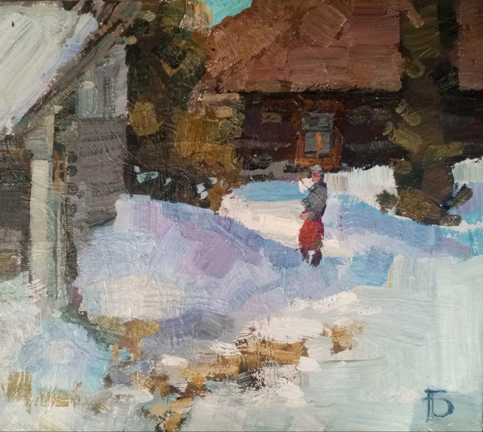 Картина «"В начале марта"» — Александр Бабичев, Пейзаж, аукцион Artstore