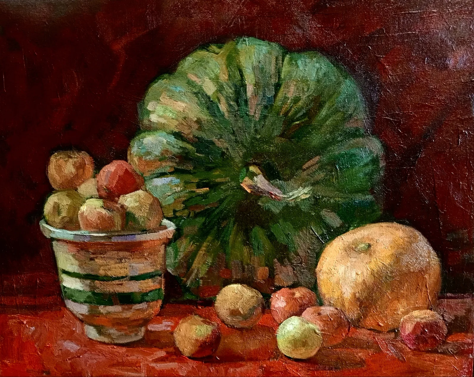 Натюрморт с тыквой