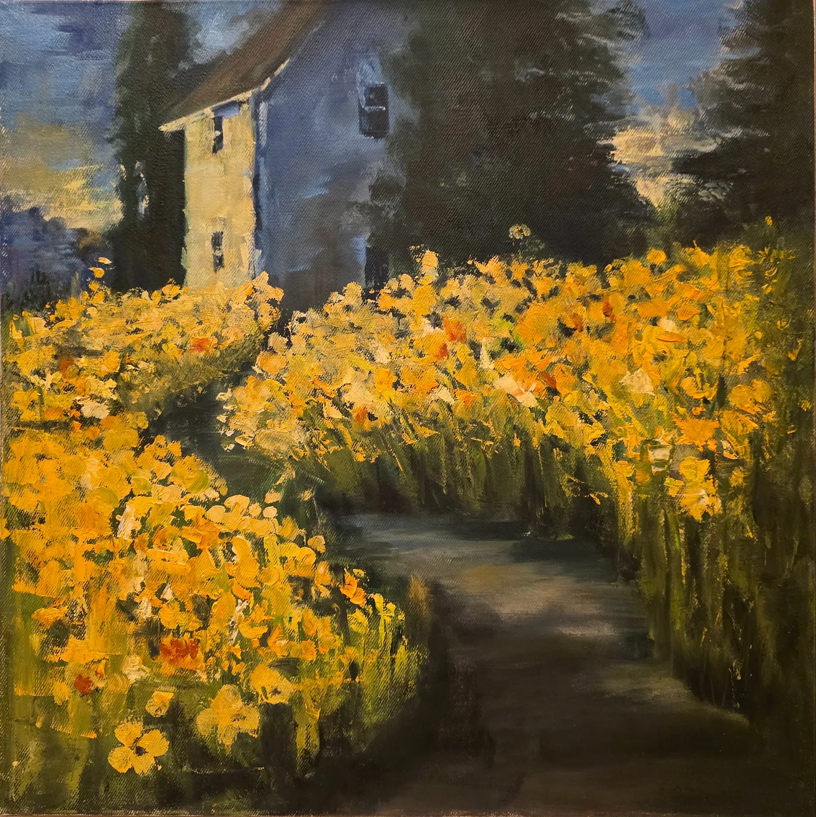 Картина «Цветение нарциссов» — Светлана Новикова, Пейзаж, аукцион Artstore
