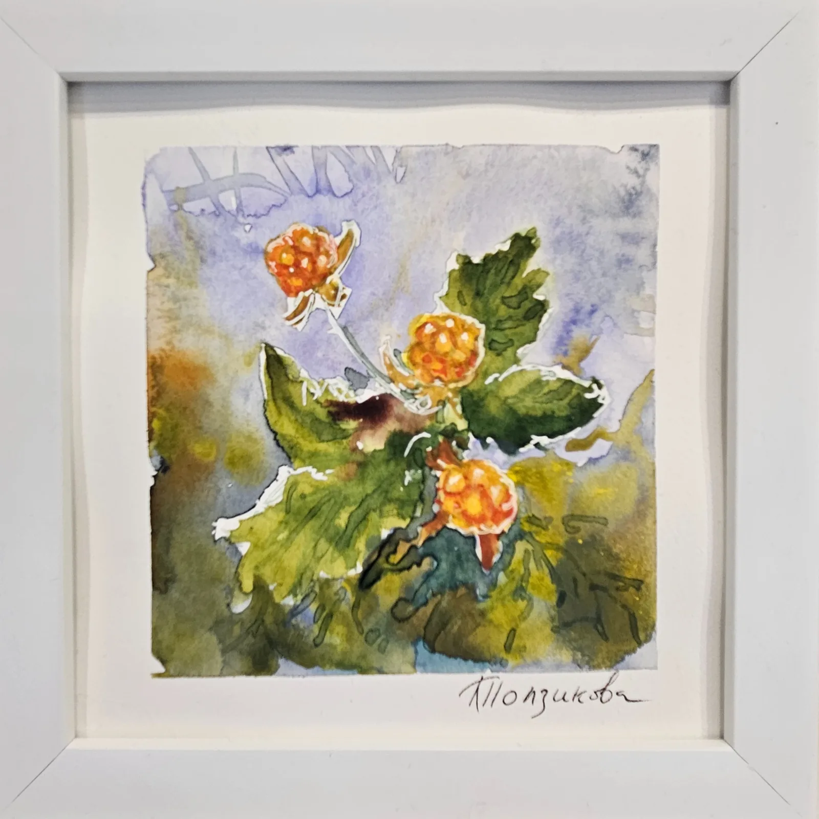 Картина «Морошка» — Ксения Ползикова, Другое, Эта картина "Морошка" будет прекрасным дополнением к любой коллекции, она излуч…