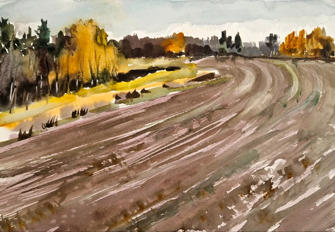 Картина «Золото и пашня» — Ксения Ползикова, Пейзаж, 🍂 Золото и пашня
Бывают такие моменты на пленэре, когда красоту не нужно искат…