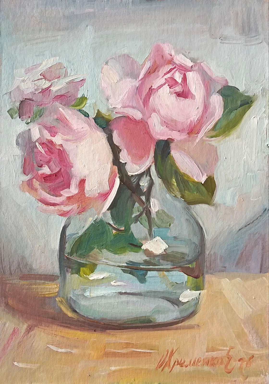 Розы. Шебби