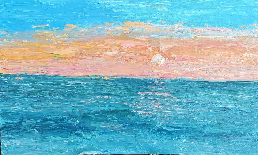 Картина «Черное море» — Анастасия Карасева, Пейзаж