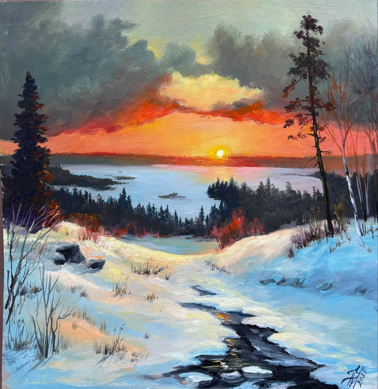 "Зимний пейзаж"