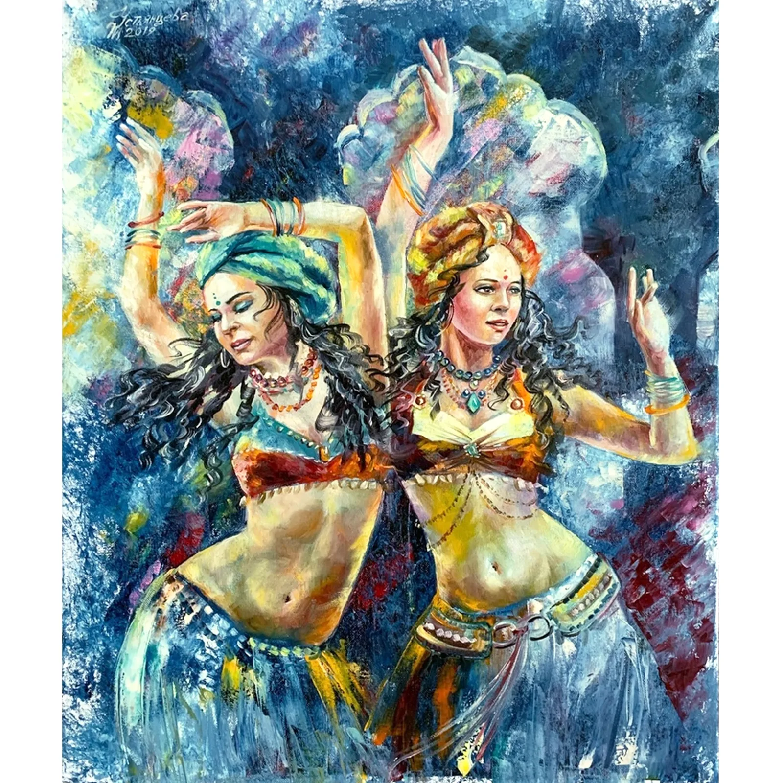 Картина «"Зажигательный танец"» — Татьяна Устьянцева, Жанровая живопись, аукцион Artstore