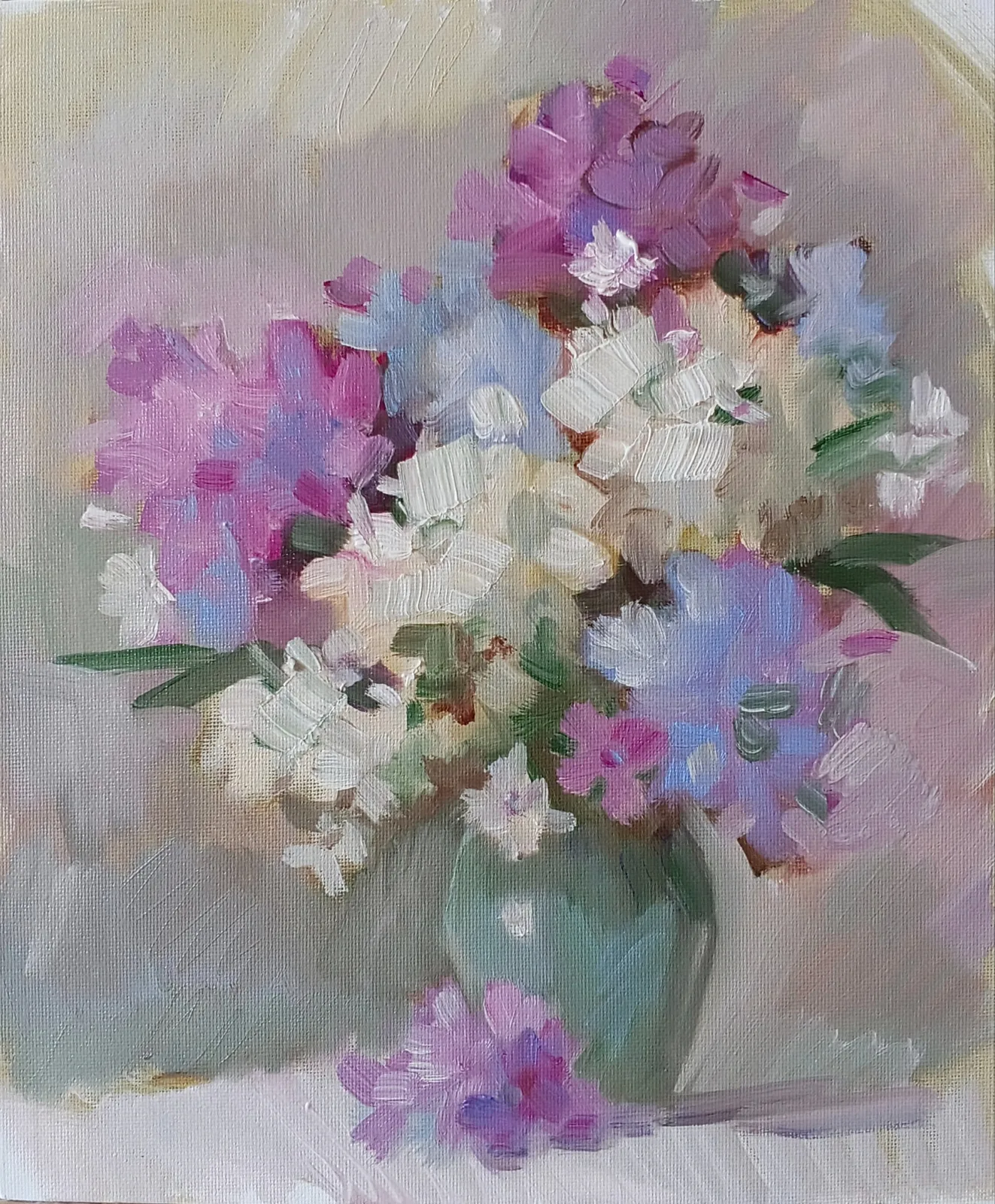 Картина «Флоксы» — Ольга Игнатьева, Натюрморт, аукцион Artstore