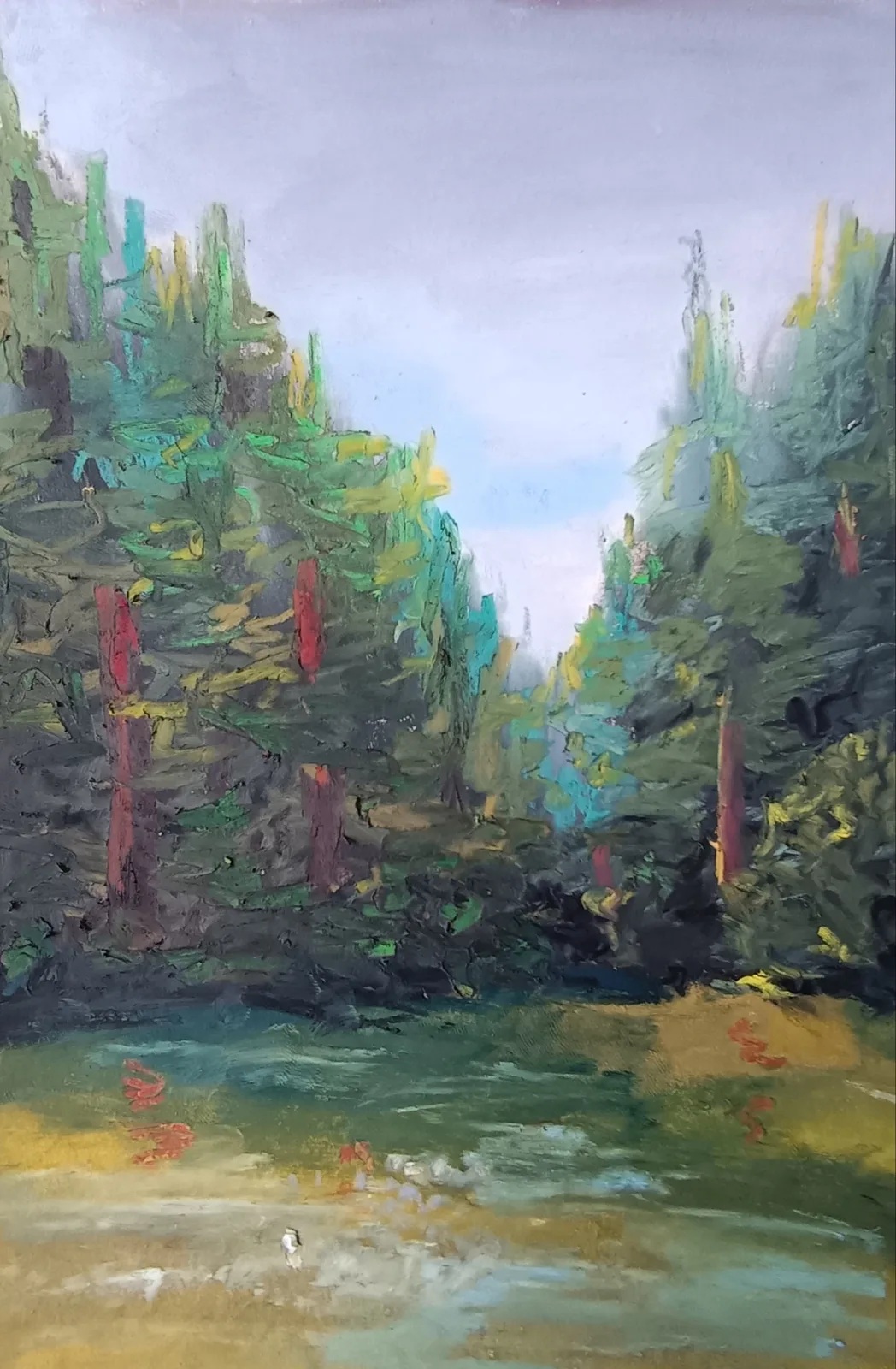 Картина «Пейзаж 15*21 см.» — Анастасия Мартыненко, Пейзаж, аукцион Artstore