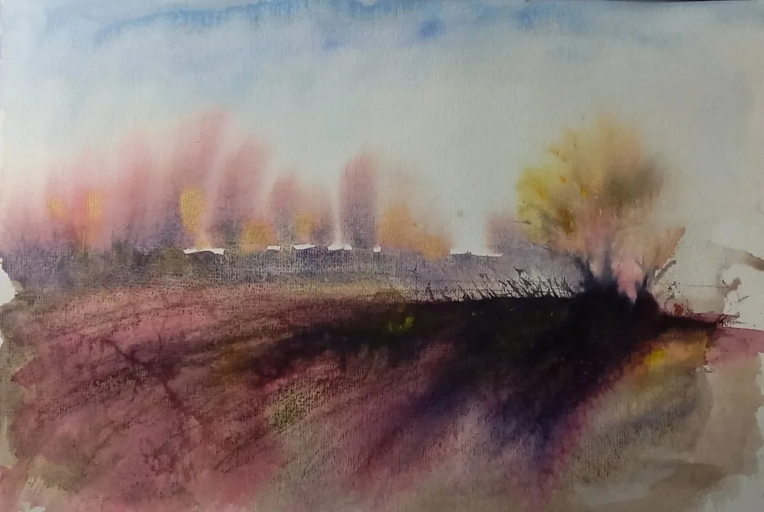 Картина «Осень, 30*40 см.» — Анастасия Мартыненко, Другое, аукцион Artstore