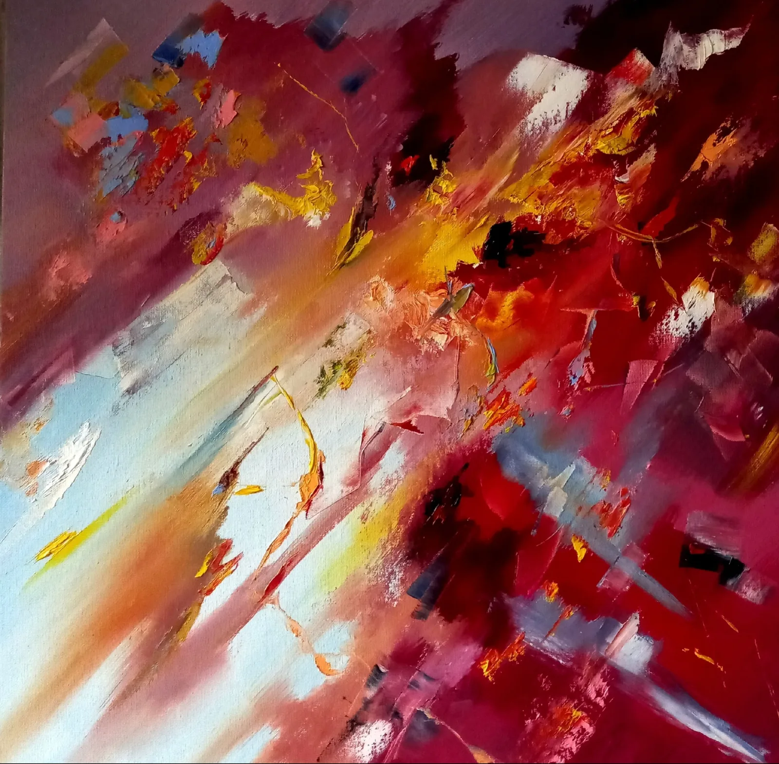 Картина ««Рубин восходящего дня»» — Сергей Могилевский, Абстракция, аукцион Artstore